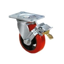 Bánh xe đẩy Hàn Quốc PU 150x48 mm