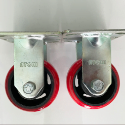 Bánh xe đẩy Hàn Quốc PU 100x48 mm 11 Bánh xe đẩy Hàn Quốc PU 100x48 mm