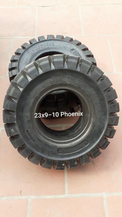 Lốp xe nâng Phoenix 23x9-10, lốp xe nâng Thái Lan