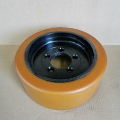 Bánh xe nâng điện 310x120 - Bánh lái PU