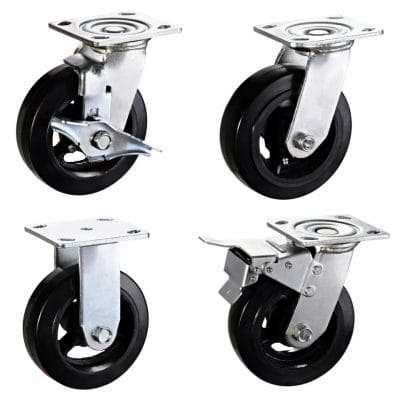 Sản xuất bánh xe đẩy hàng, bánh xe nâng, con lăn băng tải theo yêu cầu