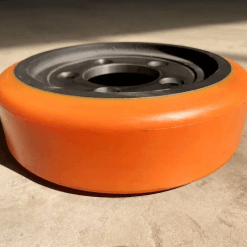 Alternative view of Bánh xe nâng điện 250x75 - Bánh lái PU