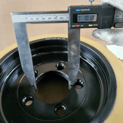 Alternative view of Bánh xe nâng điện 310x120 - Bánh lái PU