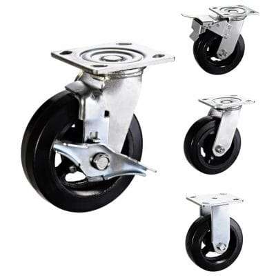 Sản xuất bánh xe đẩy hàng, bánh xe nâng, con lăn băng tải theo yêu cầu