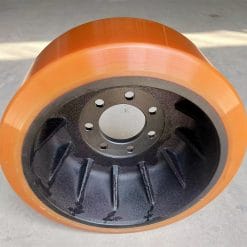 Bánh xe nâng điện 330x135 - Bánh lái PU