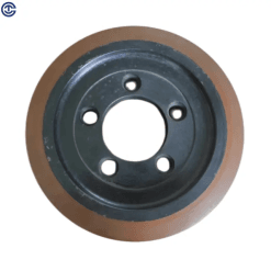 Alternative view of Bánh xe nâng điện 254x100 - Bánh tải PU