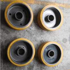 Bánh xe nâng điện 285x100 - Bánh tải PU