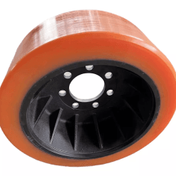 Bánh xe nâng điện 360x140 - Bánh lái PU