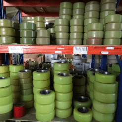 Bánh xe nâng điện 254x102x169 - Bánh tải PU