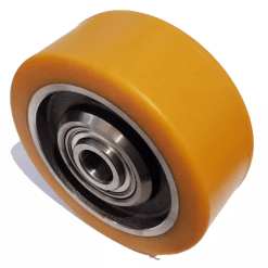 Alternative view of Bánh xe nâng 125x60 - Bánh cân bằng PU