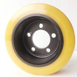 Alternative view of Bánh xe nâng điện 254x102 - Bánh lái PU