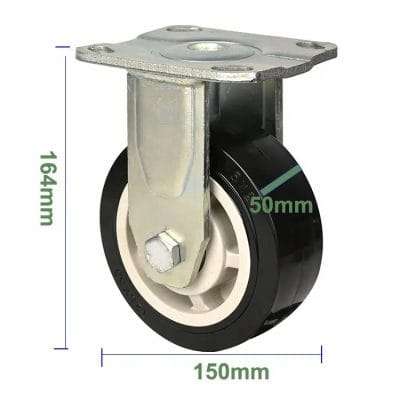 Sản xuất bánh xe đẩy hàng, bánh xe nâng, con lăn băng tải theo yêu cầu