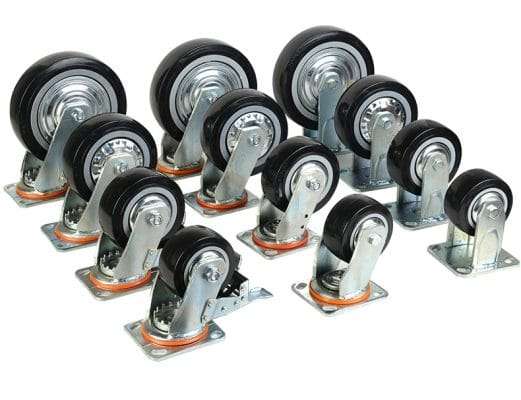 Sản xuất bánh xe đẩy hàng, bánh xe nâng, con lăn băng tải theo yêu cầu