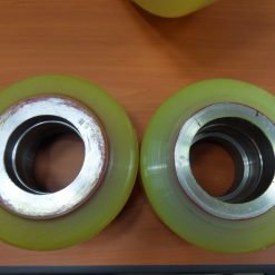 Bánh xe nâng điện Toyota 150x80 - Bánh cân bằng PU