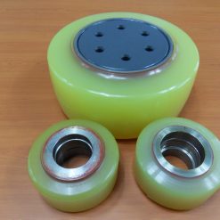 Bánh xe nâng điện Toyota 150x80 - Bánh cân bằng PU