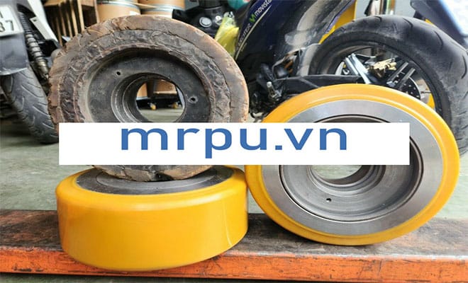 Bọc bánh xe PU - bọc bánh xe nâng điện, con lăn băng tải PU