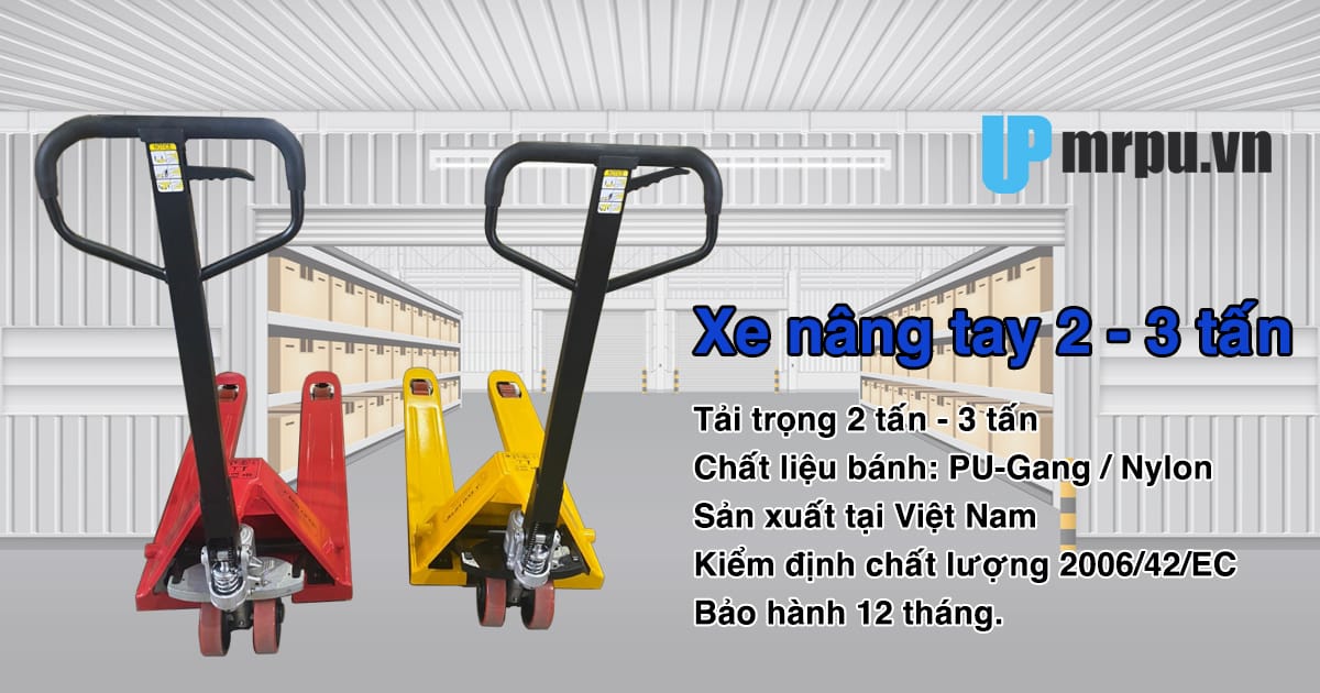 Xe nâng tay 3 tấn