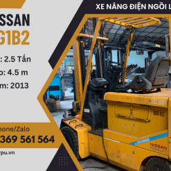 Xe Nâng điện Ngồi Lái 2.5 Tấn Nissan Tg1b2l25