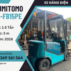 Xe Nâng điện Ngồi Lái 1.5 Tấn Sumitomo 41 Fb15pe
