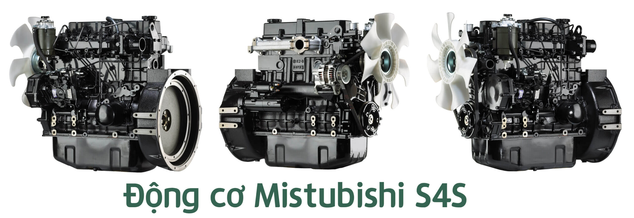 Động cơ Mitsubishi S4S được phát triển bởi Mitsubishi Heavy Industries