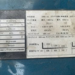 Xe Nâng điện Ngồi Lái 1.5 Tấn Sumitomo 41 Fb15pe