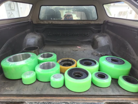 Mrpu: Chuyên Bánh Xe đẩy, Bánh Xe Nâng, Trục Lo Cao Su Pu