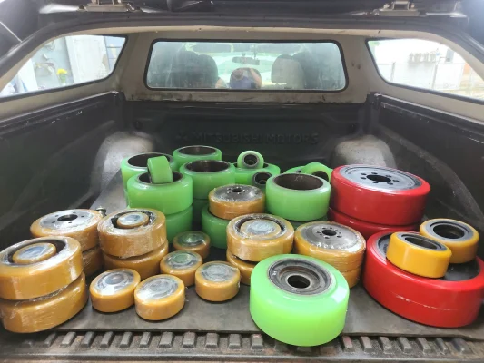 Mrpu: Chuyên Bánh Xe đẩy, Bánh Xe Nâng, Trục Lo Cao Su Pu