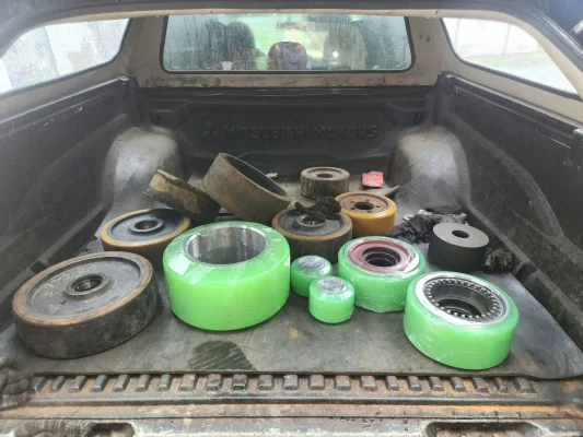 Mrpu: Chuyên Bánh Xe đẩy, Bánh Xe Nâng, Trục Lo Cao Su Pu