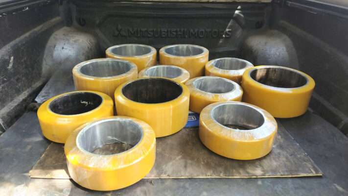 Bánh Xe Nâng Pu Chịu Tải Giá Tốt Bảo Hành đầy đủ, Giao Hàng Nhanh
