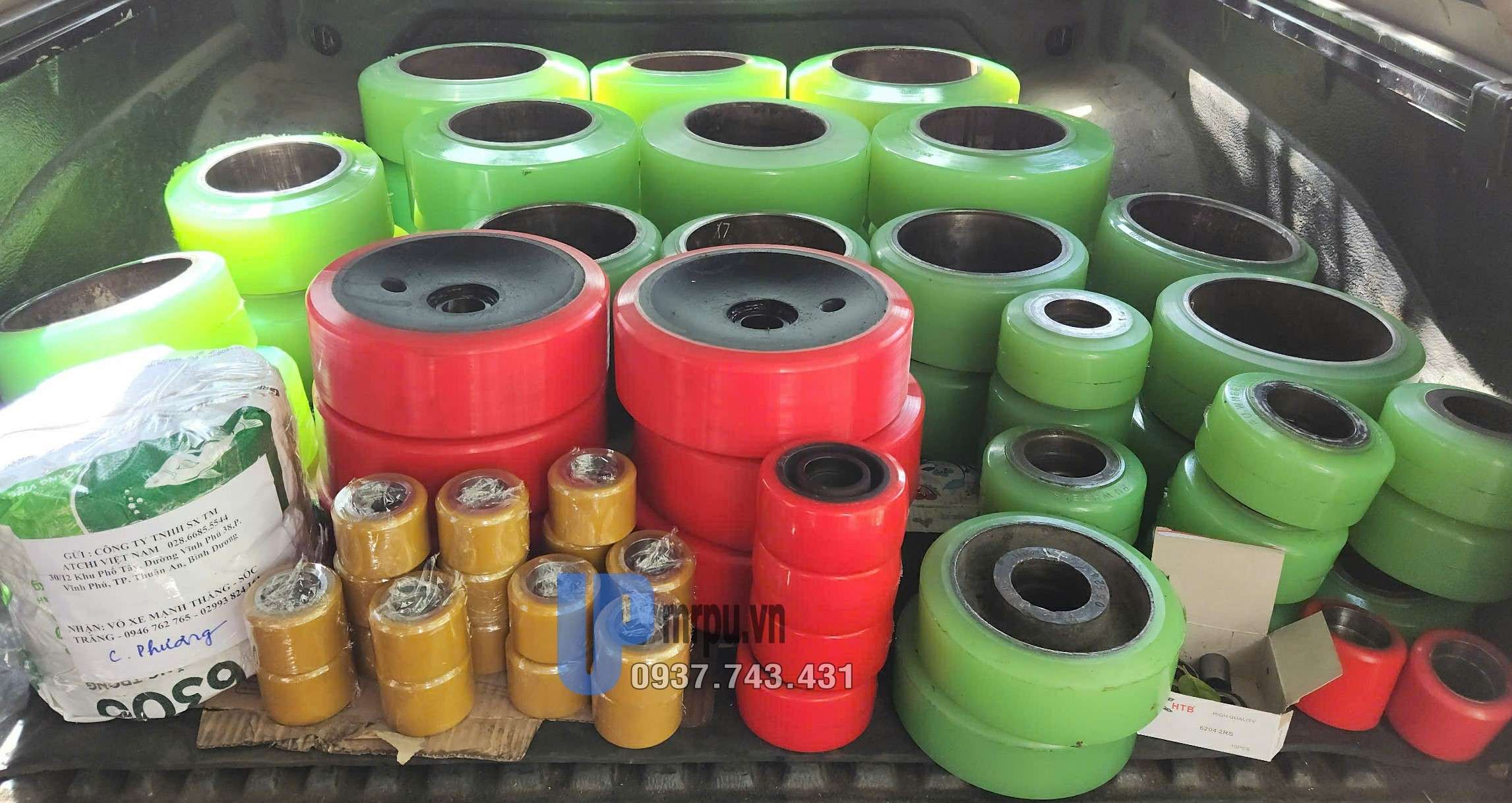 bánh xe nâng, bánh xe pu - sản phẩm tại mrpu.vn