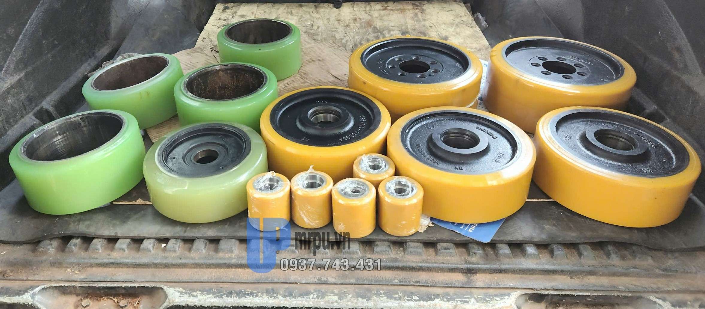 bánh xe nâng, bánh xe pu - sản phẩm tại mrpu.vn