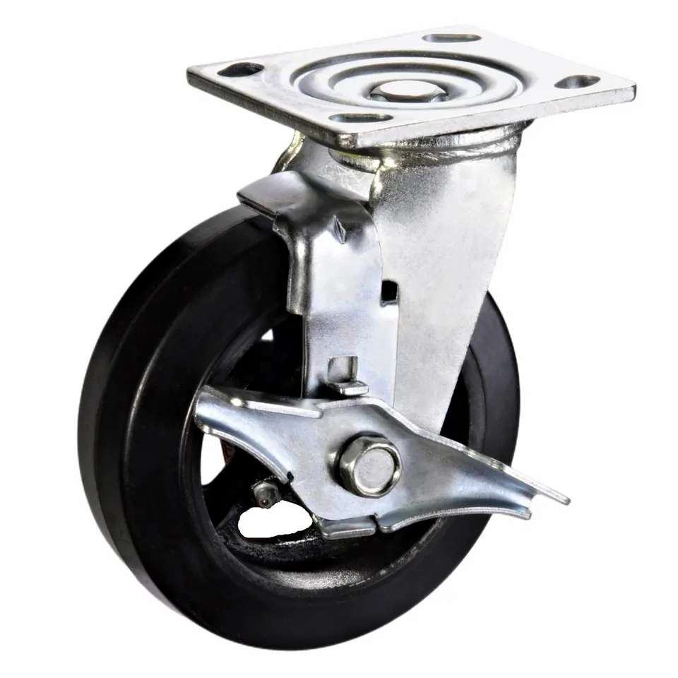 Vì sao bánh xe đẩy hàng chịu lực cao cấp thường có thêm tấm chắn bụi và ý nghĩa kỹ thuật thực tế 4 bánh xe đẩy - sản phẩm tại mrpu.vn