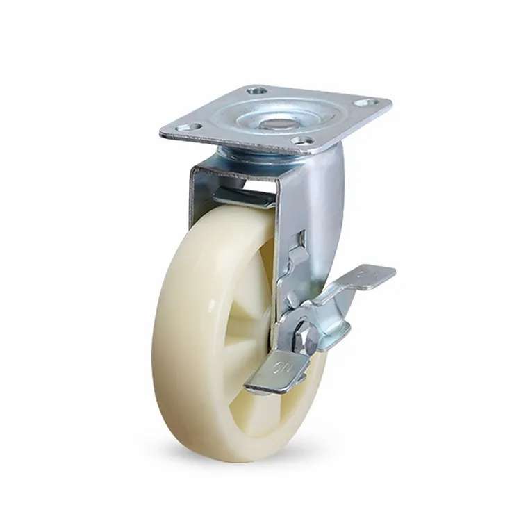 Bánh xe đẩy chịu lực trong nhà máy sản xuất kính và gốm sứ: Di chuyển hàng dễ vỡ an toàn tuyệt đối 4 bánh xe đẩy - sản phẩm tại mrpu.vn