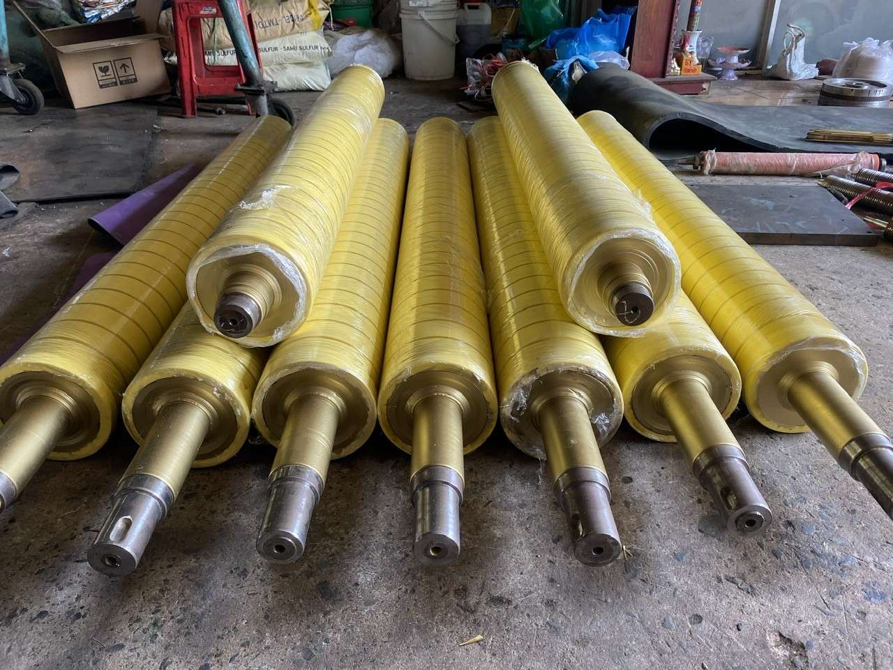 trục cao su, rulo cao su - sản phẩm tại mrpu.vn