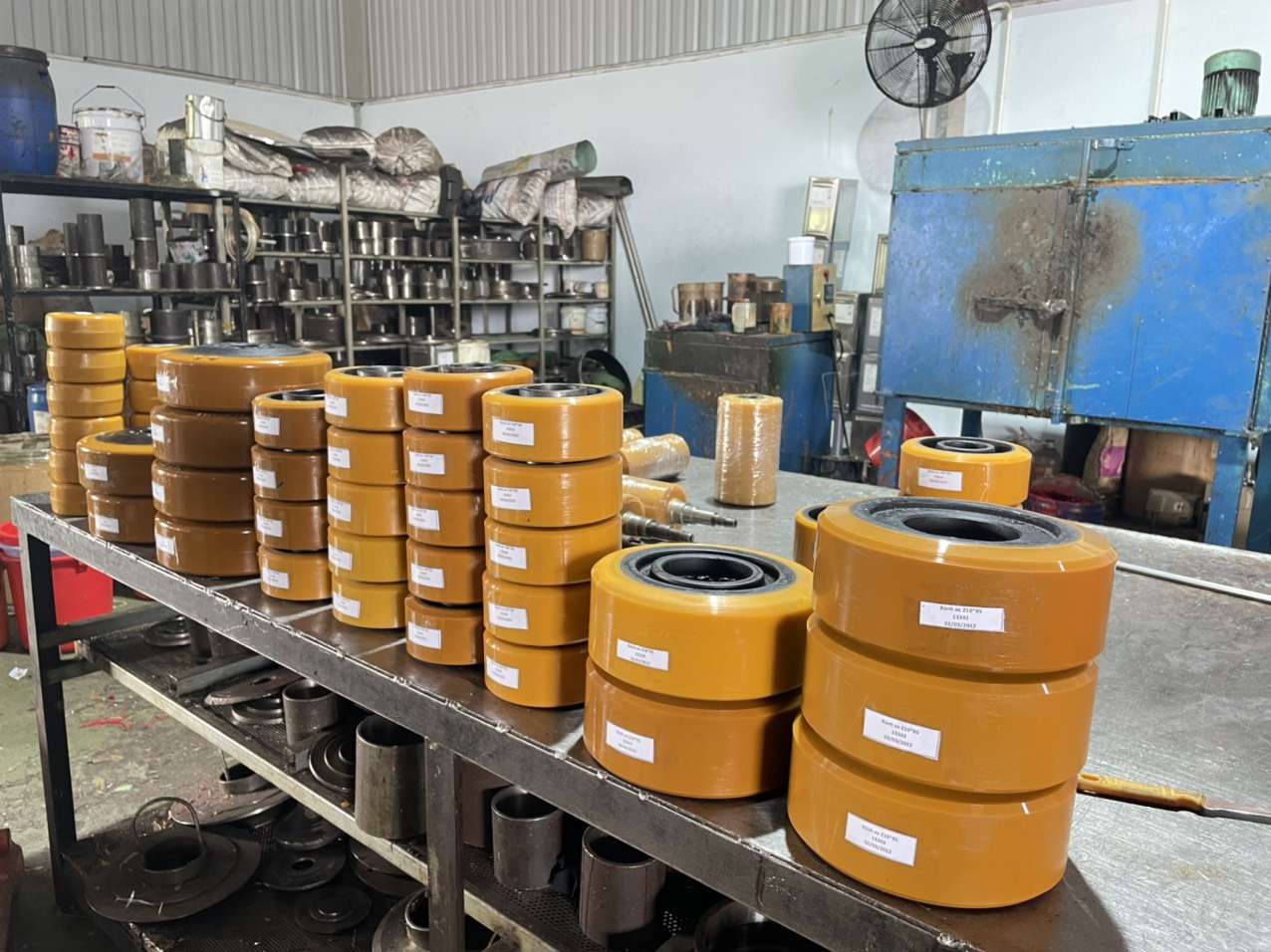 bánh xe nâng, bánh xe pu - sản phẩm tại mrpu.vn