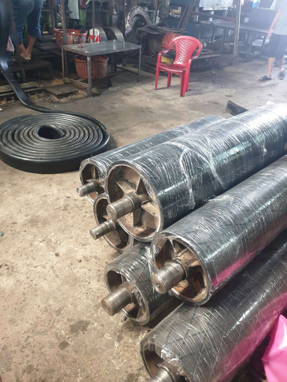 trục cao su, rulo cao su - sản phẩm tại mrpu.vn