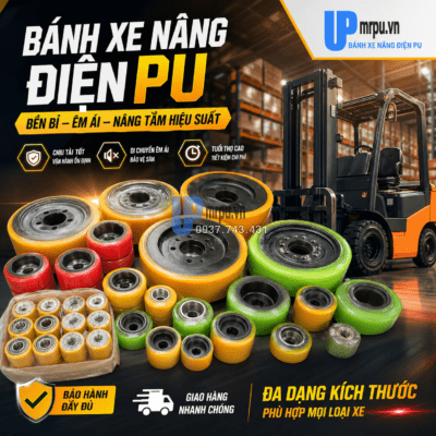 Banh Xe Nang Dien Pu